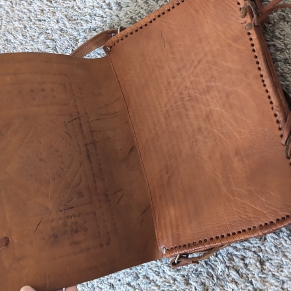 Genuine Leather Bag From Spain - Picture 5 of 8